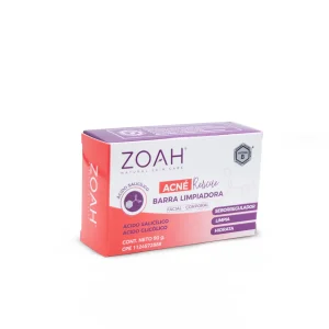 Zoah acne rescue barra limpiadora facial corporal 90g
